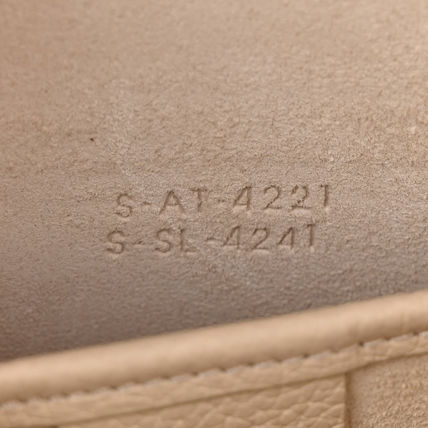Celine Drummed Calfskin Nano Luggage Ivory 8 of 11