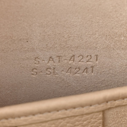 Celine Drummed Calfskin Nano Luggage Ivory 8 of 11
