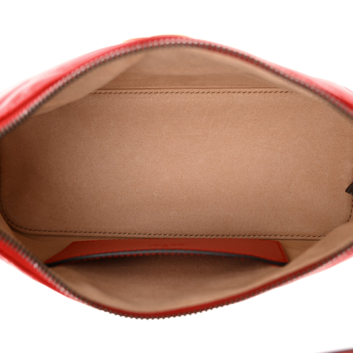 Calfskin Matelasse Chevron GG Marmont Sling Shoulder Bag Rosso