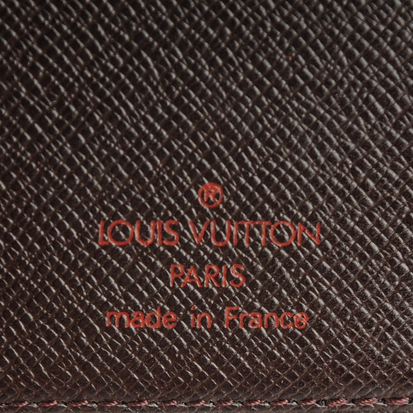 Damier Ebene Porte-Cartes Credit Yen Checkbook Wallet