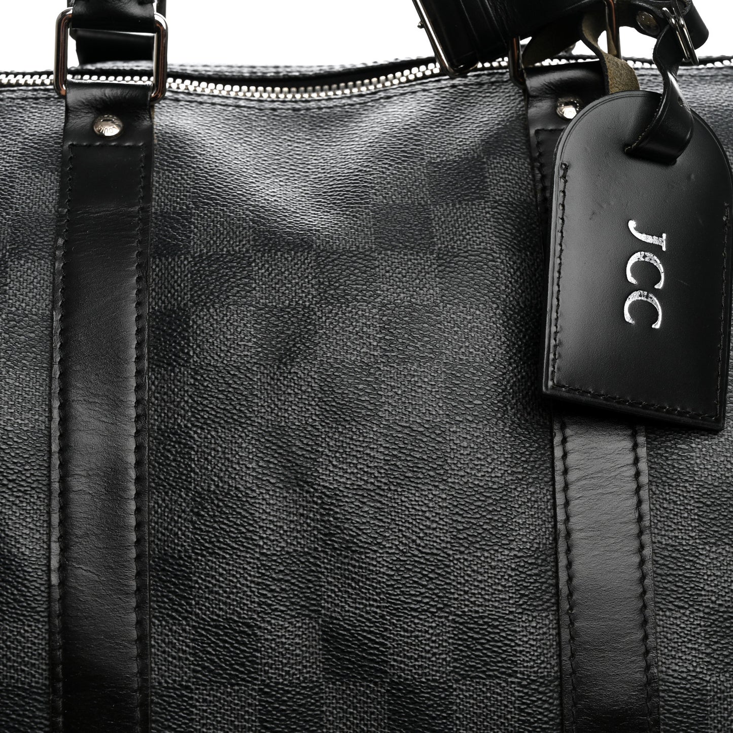 Damier Graphite Keepall Bandouliere 55
