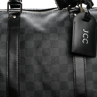 Louis Vuitton Damier Graphite Keepall Bandouliere 55 7 of 18
