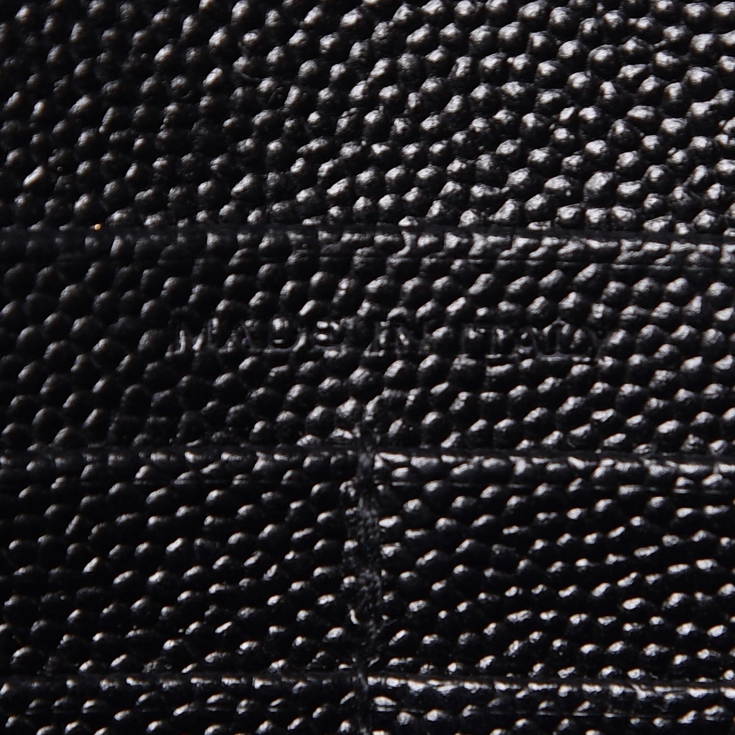 Saint Laurent Grain De Poudre Matelasse Chevron Monogram Chain Wallet Black 7 of 8