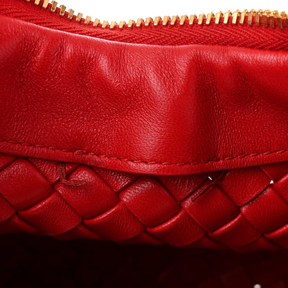 Bottega Veneta Nappa Intrecciato Mini Padded Jodie Red 10 of 10