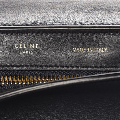 Celine Smooth Calfskin Suede Small Tri-color Trapeze Cobalt 6 of 11