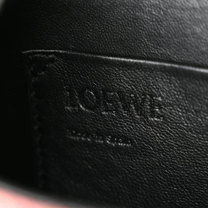 Loewe Calfskin Felt Small Gate Crossbody Bag Amber Black Multicolor 6 of 10
