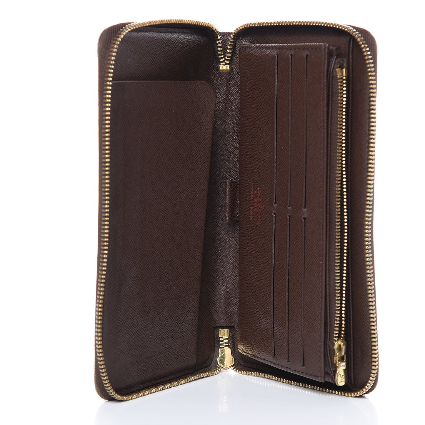Damier Ebene Zippy Organizer Wallet