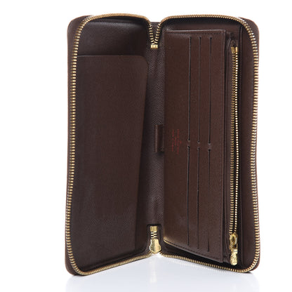Louis Vuitton Damier Ebene Zippy Organizer Wallet 5 of 13