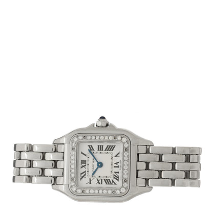 Cartier Stainless Steel Diamond 22mm Panthere Quartz Watch 2 of 5