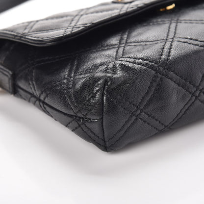 Marc Jacobs Lambskin Quilted Crossbody The Small Single Flap Black 7 of 8