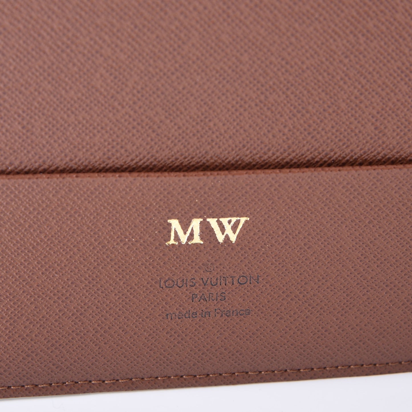 Monogram Large Ring Agenda Cover