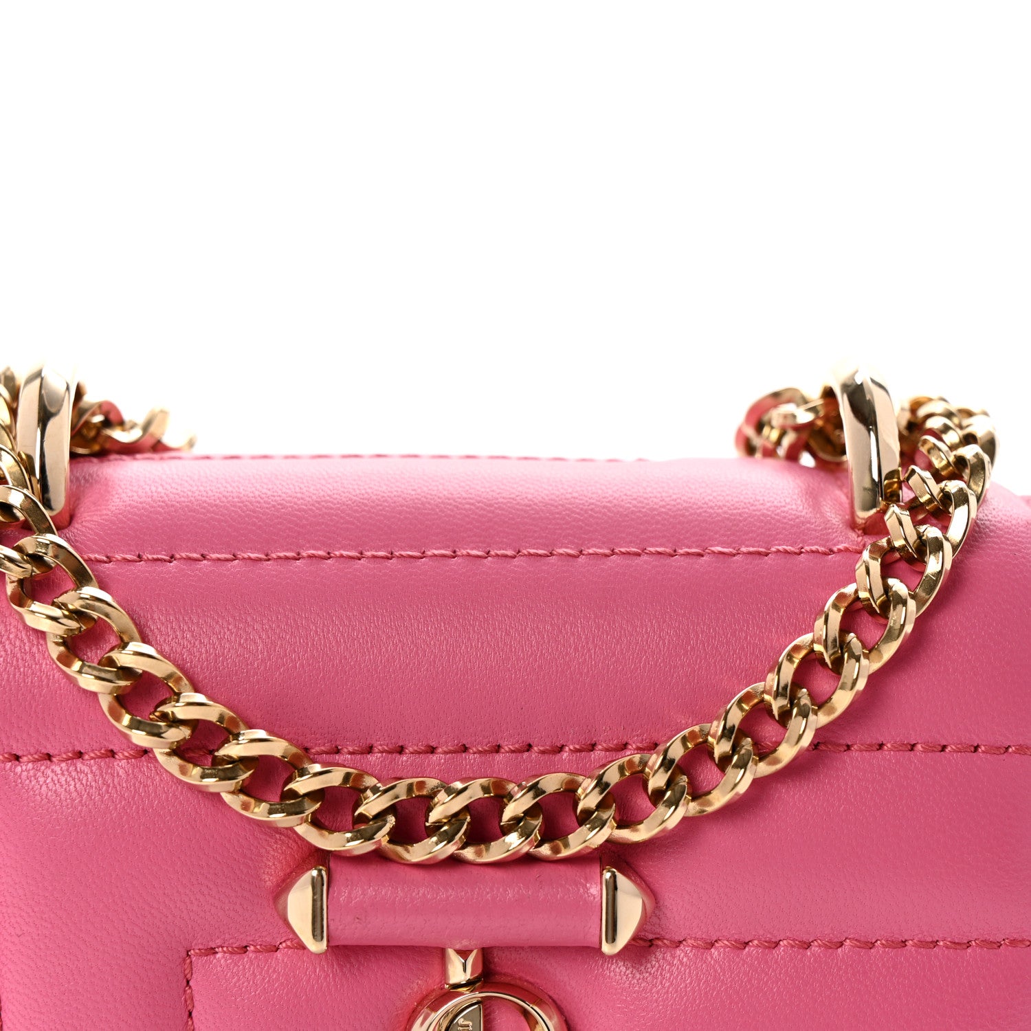 【美品】JIMMY CHOO VARENNE MICRO CANDY PINK 美品】JIMMY CHOO VARENNE MICRO CANDY PINK