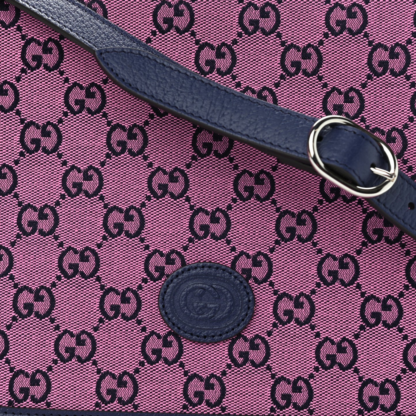 Monogram GG Childrens Messenger Bag Pink