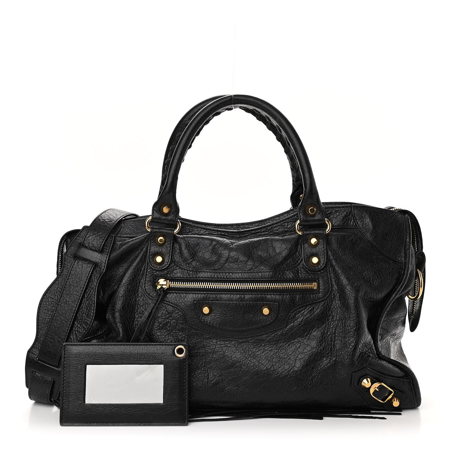 Balenciaga Agneau Classic Gold Hardware City Black 1 of 10
