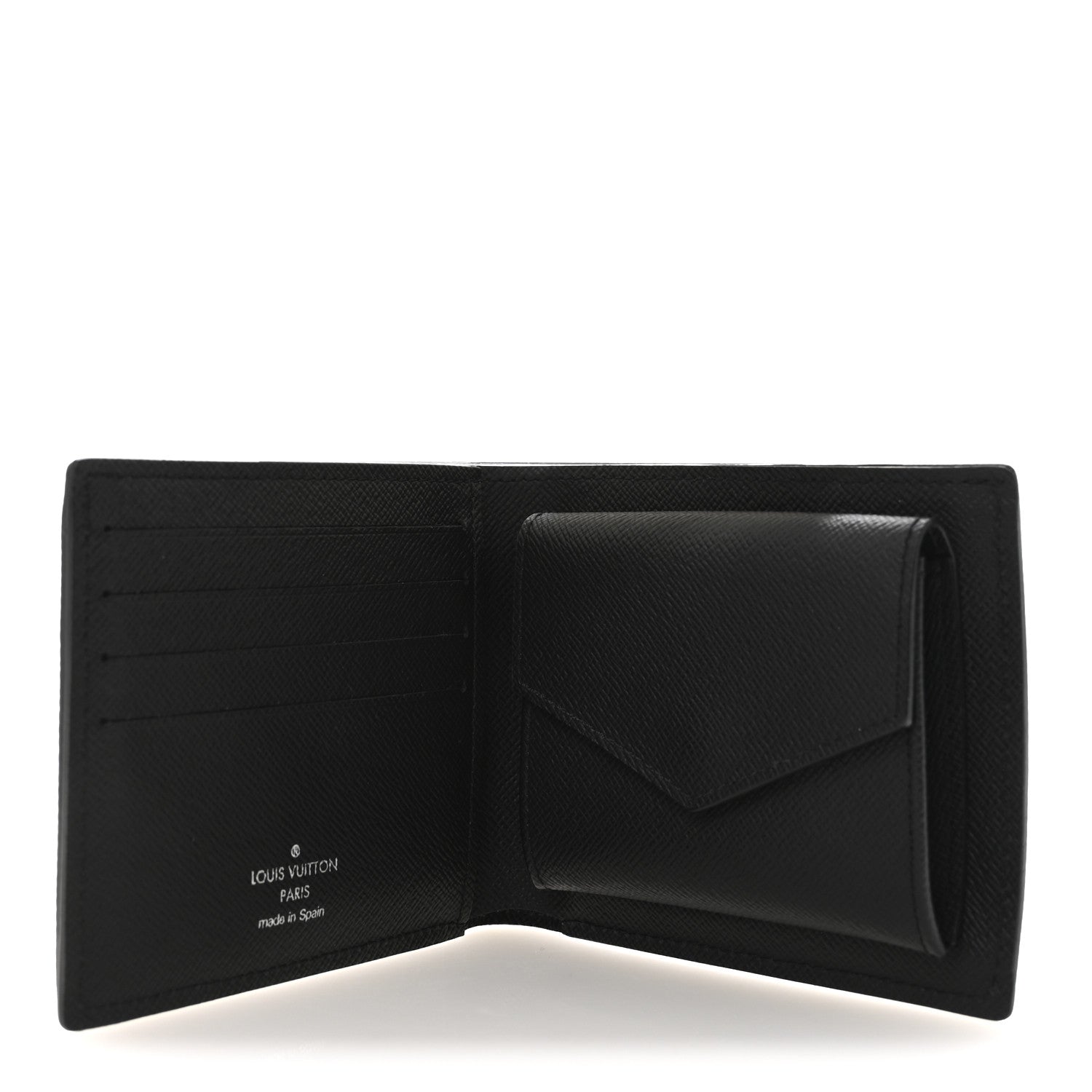 Louis Vuitton Epi Marco Wallet Black 5 of 6