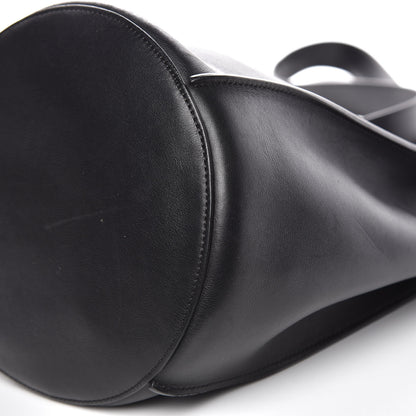Celine Smooth Calfskin Long Strap Big Bucket Bag Black 11 of 11