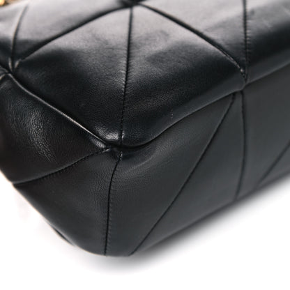 Saint Laurent Lambskin Patchwork Monogram Small Jamie Black 13 of 16