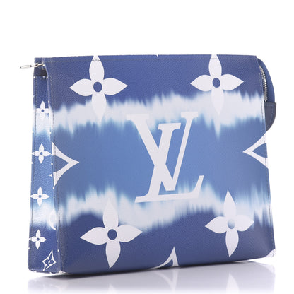 Louis Vuitton Monogram Escale Toiletry Pouch 26 Blue 3 of 10