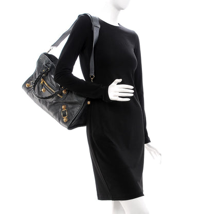Balenciaga Agneau Giant 21 Gold Hardware Part Time Anthracite 2 of 13