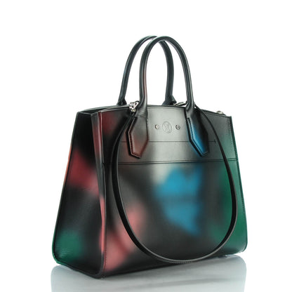 Louis Vuitton Calfskin Hologram City Steamer MM 3 of 7
