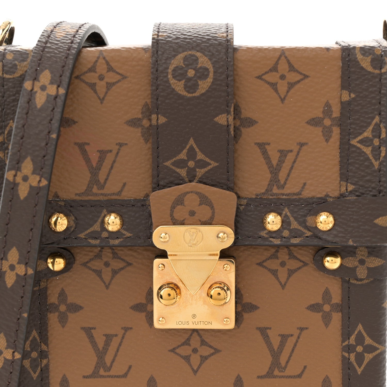 Louis Vuitton Reverse Monogram Pochette Trunk Verticale 8 of 12