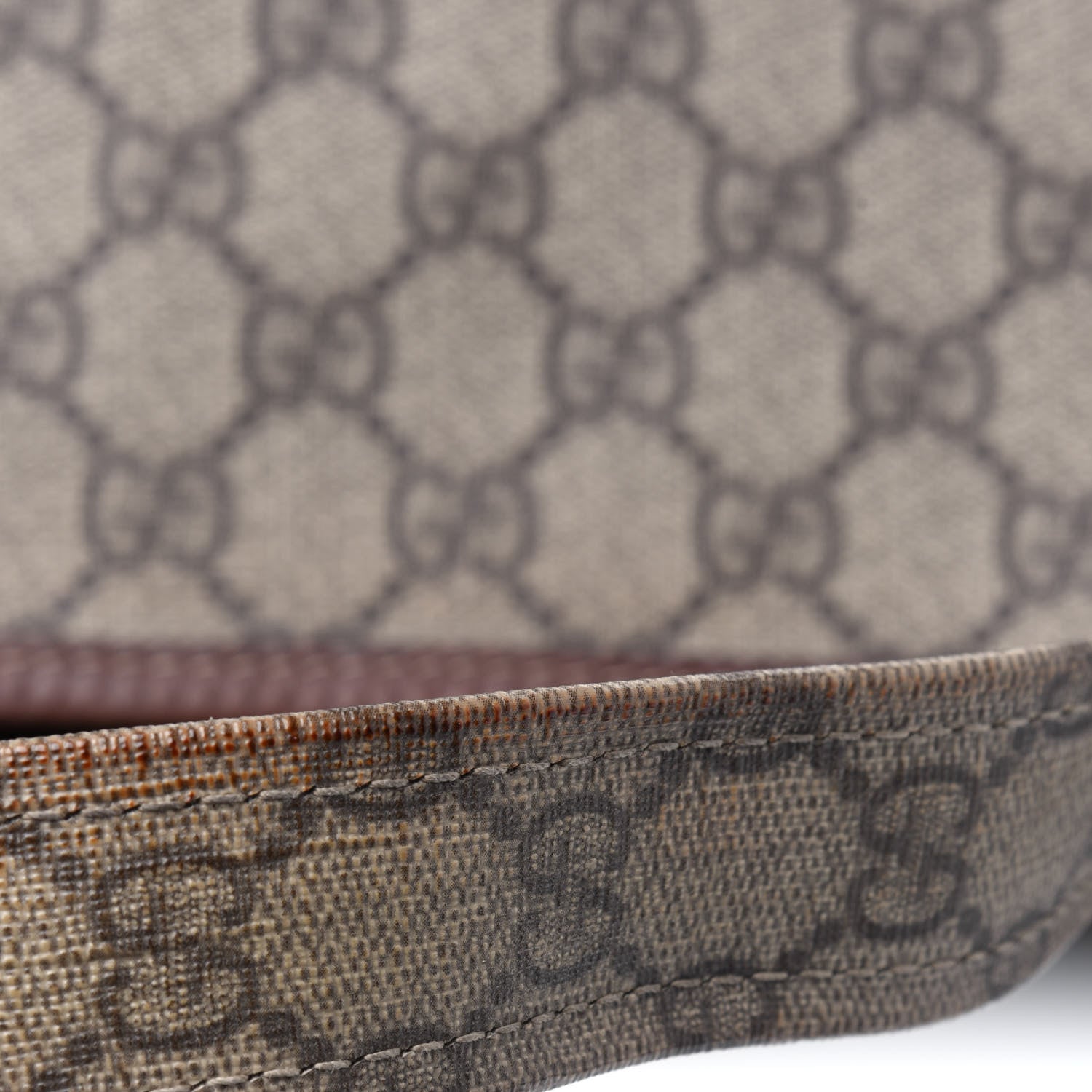 Gucci GG Plus Monogram Medium Signature Web Loop Tote Brown 15 of 15