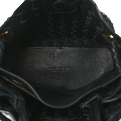 Bottega Veneta Nappa Intrecciato Small Andiamo Shoulder Bag Black 5 of 11