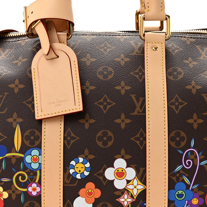 Louis Vuitton LV X TM Monogram Flowers Keepall Bandouliere 45 7 of 10