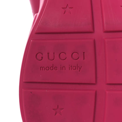 Gucci Calfskin Logo Womens Rhyton Sneakers 39 Box Pink 6 of 9