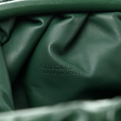Bottega Veneta Nappa Maxi Intrecciato The Pouch Oversized Clutch Raintree 7 of 8