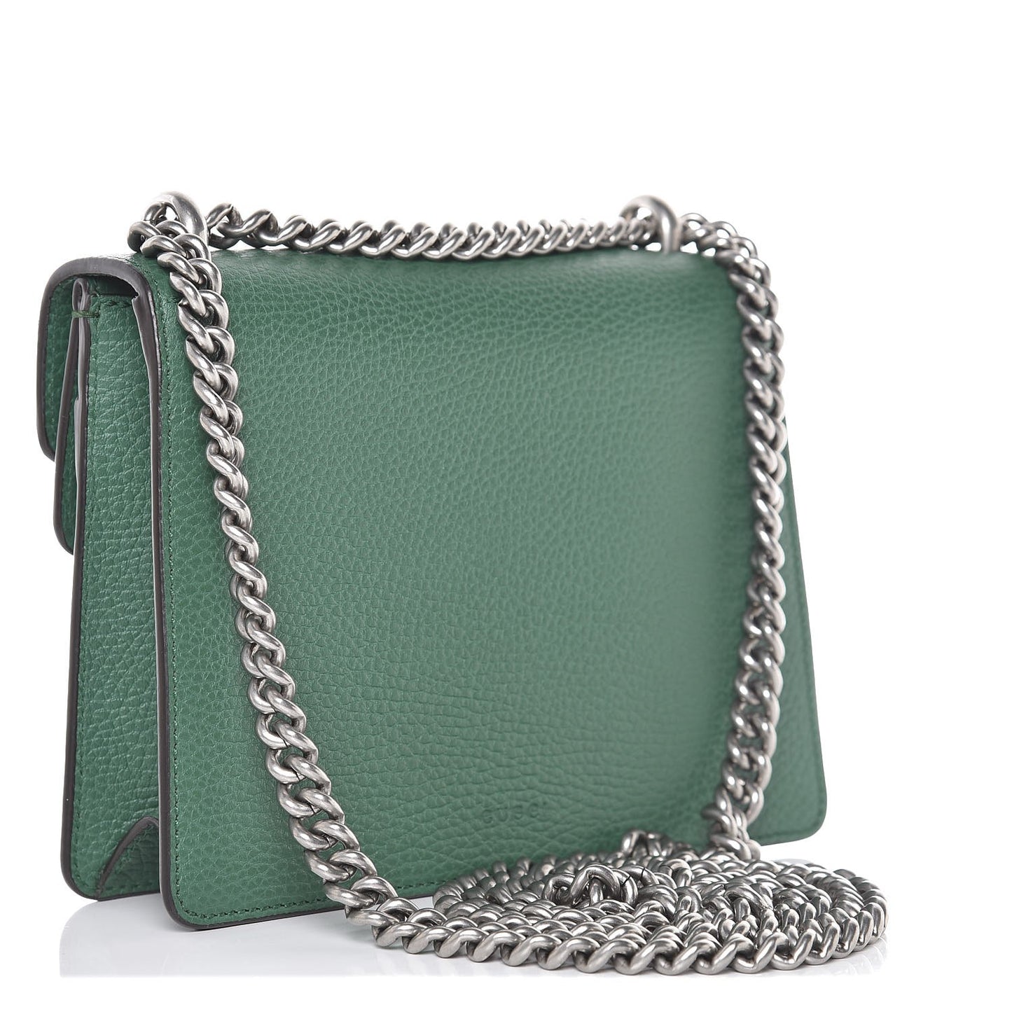 Calfskin Mini Dionysus Shoulder Bag Emerald