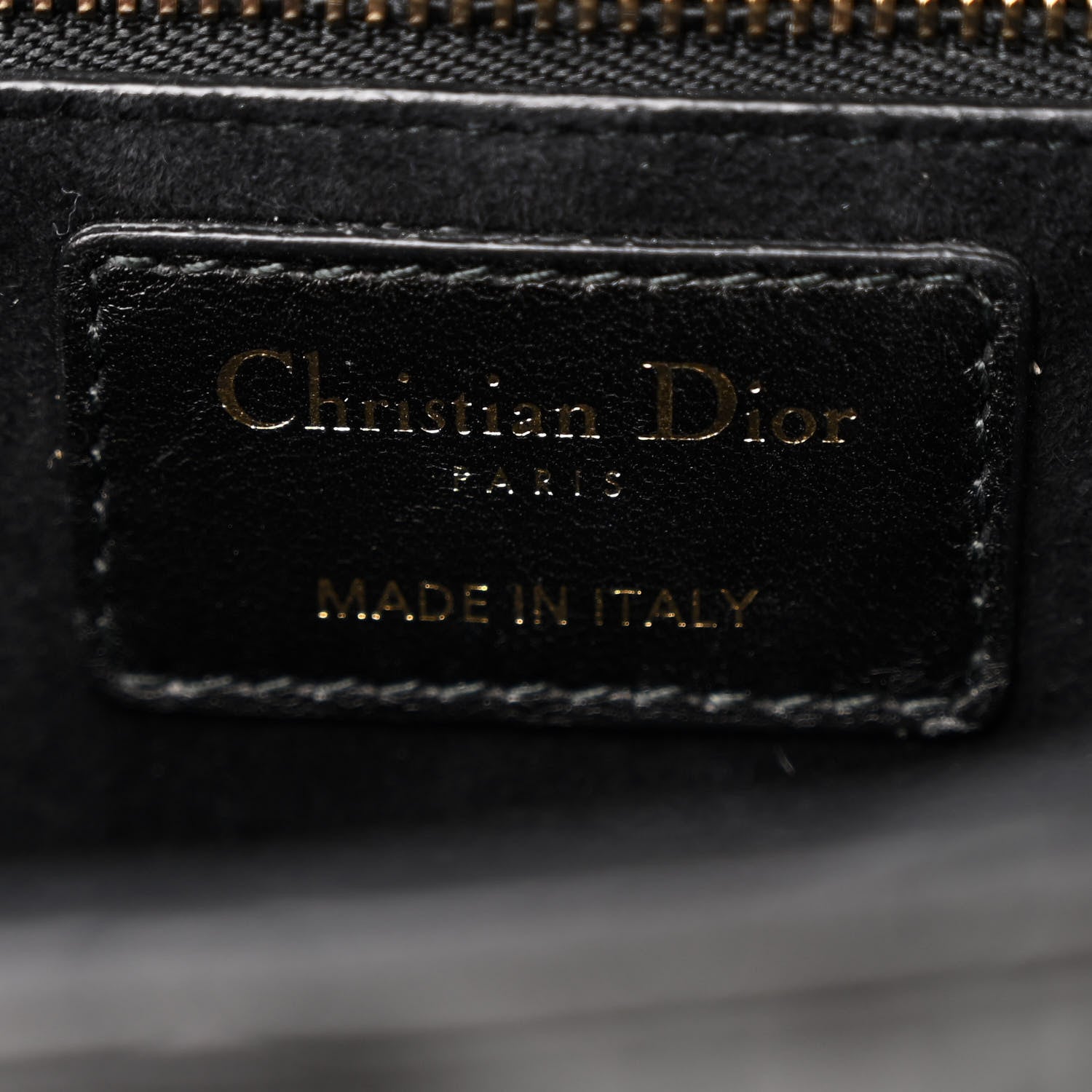 Christian Dior Lambskin Cannage Small Dioraddict Flap Bag Black 6 of 11