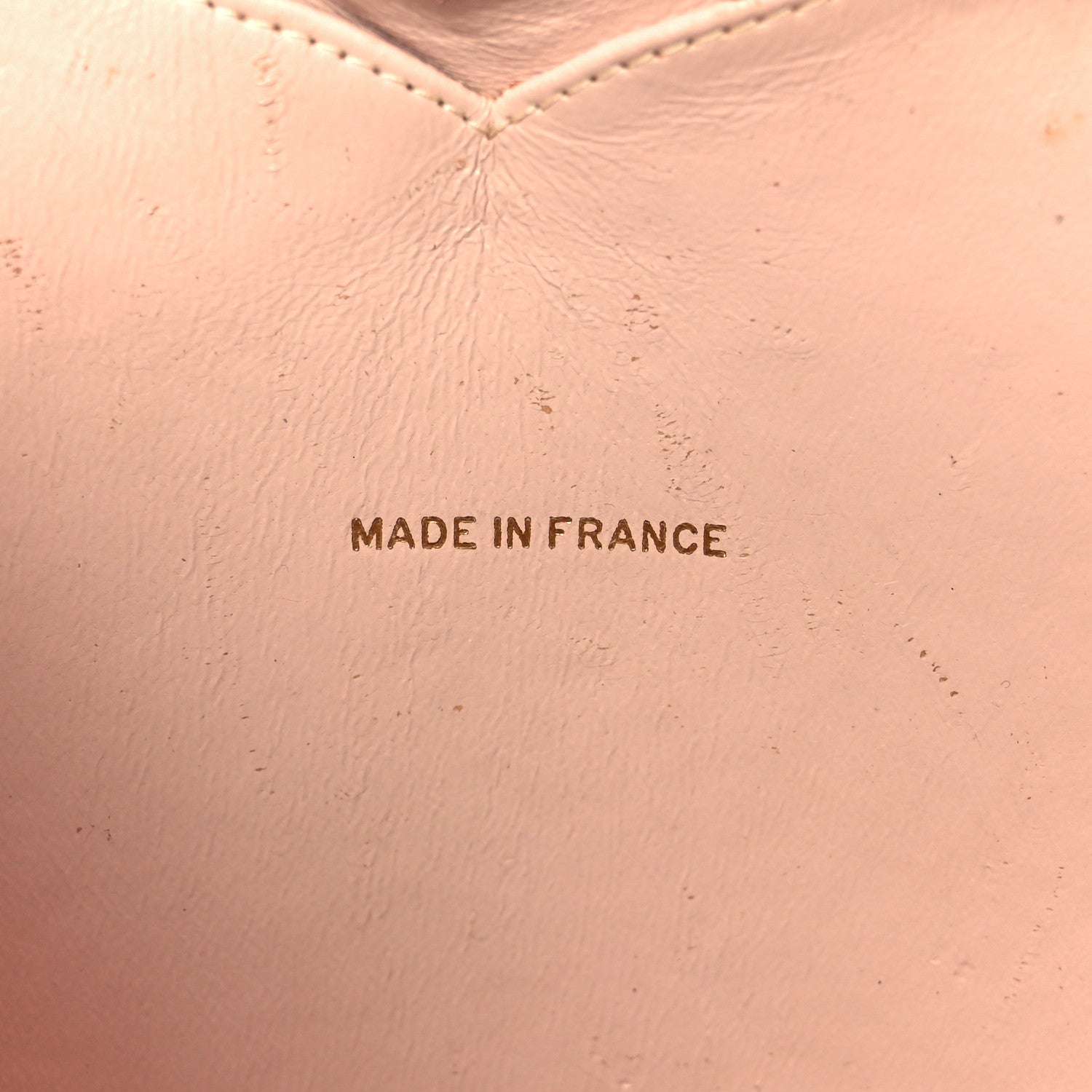 Chanel Patent CC Heart Vanity Case Beige 7 of 13