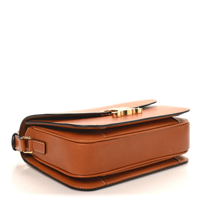Celine Natural Calfskin Medium Triomphe Tan 3 of 9