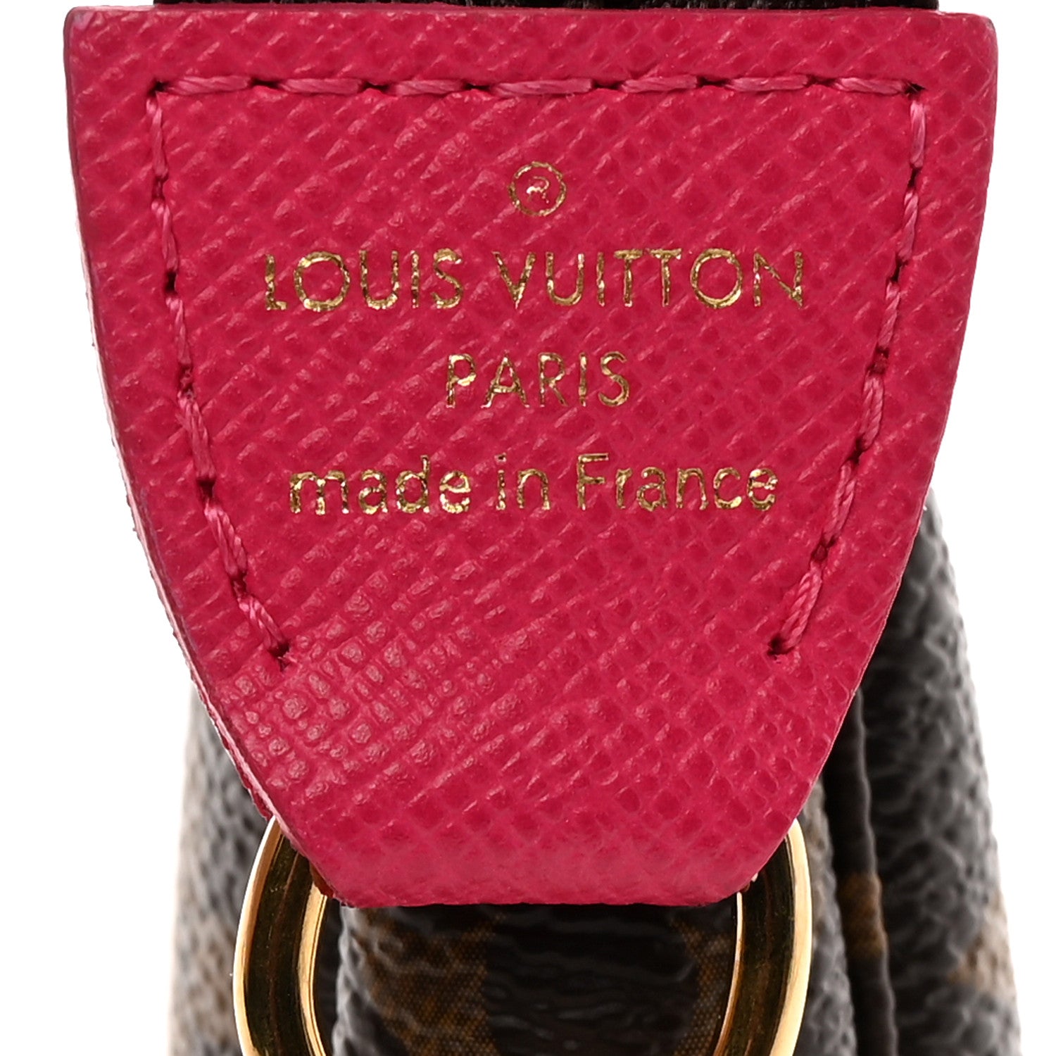 Louis Vuitton Monogram 2019 Christmas Animation Mini Courchevel Pochette Accessories Fuchsia 6 of 9