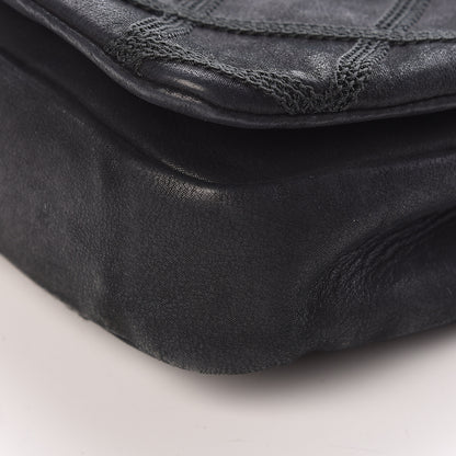 Chanel Iridescent Calfskin Diamond Embroidered Mini Flap Black 10 of 10