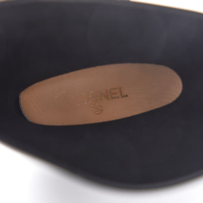 Chanel Rubber Camellia Rain Boots 40 Black 9 of 10