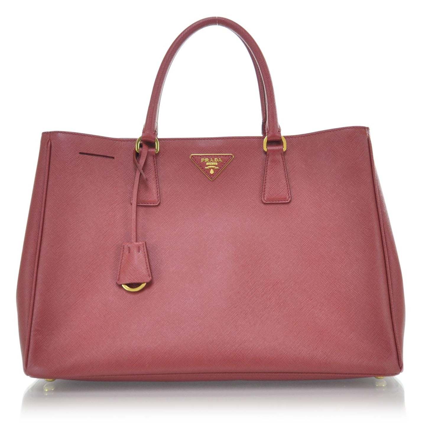 Saffiano Lux Large Tote Fuoco