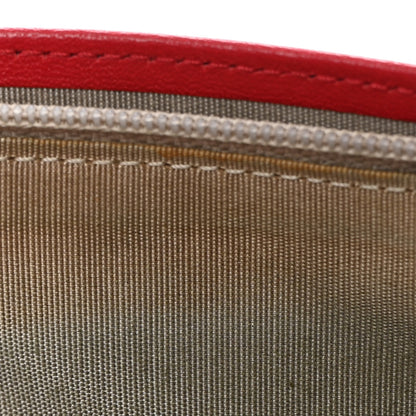 Chanel Caviar Sevruga Yen Wallet Red 14 of 15