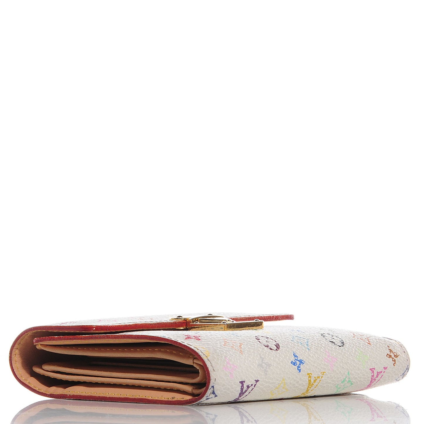 Monogram Multicolor Koala Wallet White