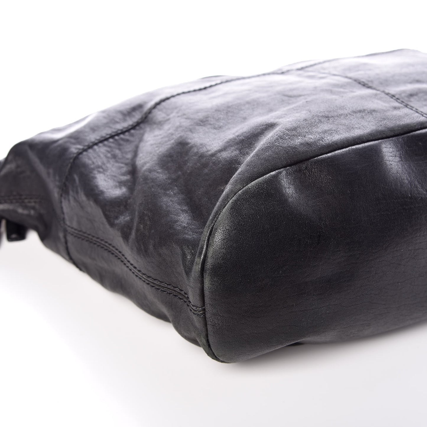 Lambskin Studded Nightingale Black