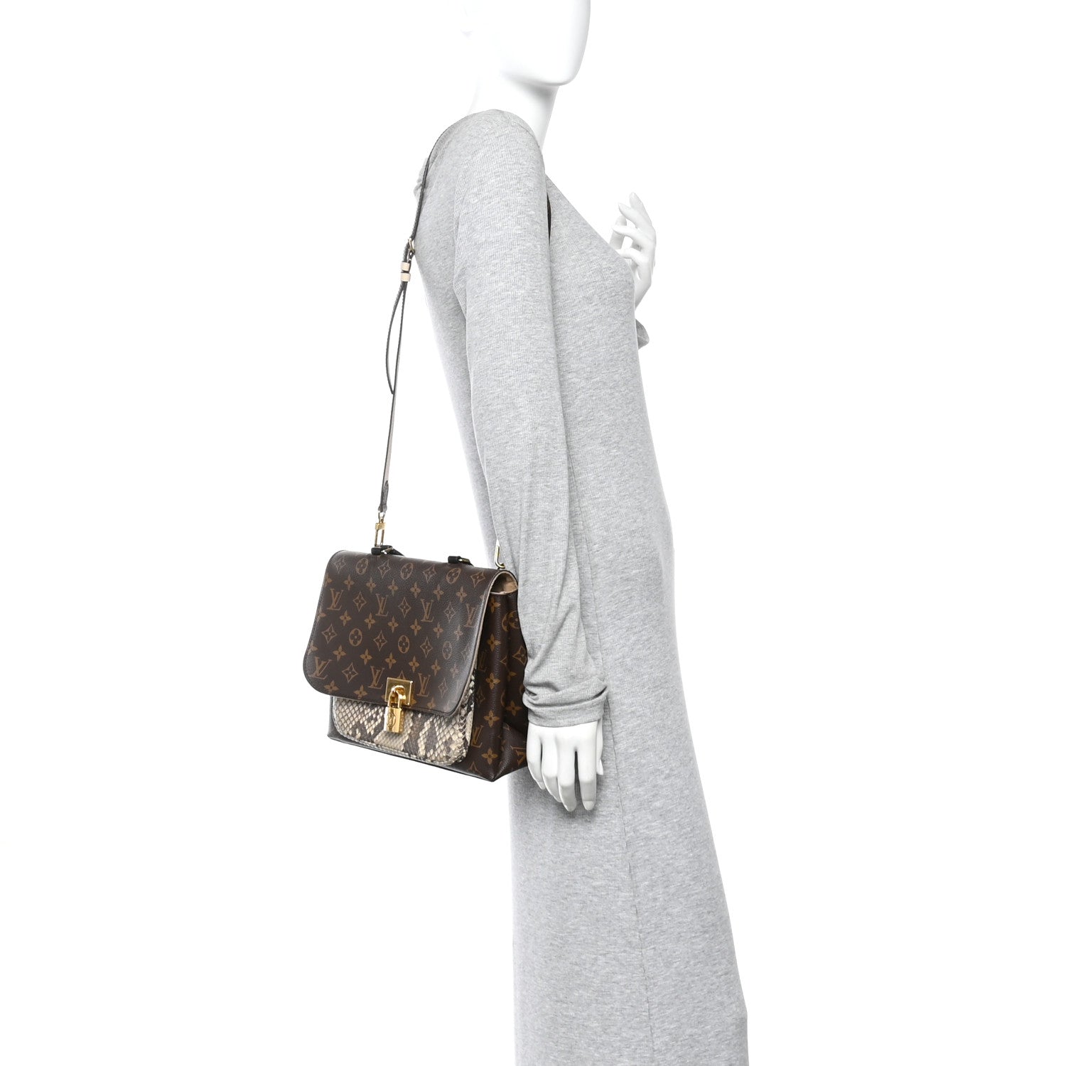 Louis Vuitton Snakeskin Monogram Marignan 2 of 14