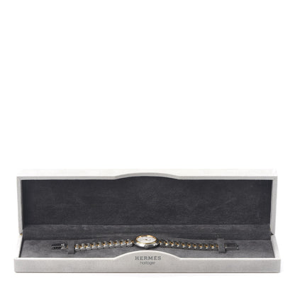 Hermes Stainless Steel 25mm Profile Quartz Watch Gold 6 of 6