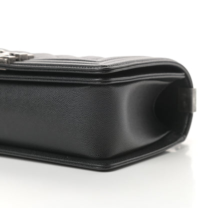 Chanel Caviar Quilted Medium Boy Flap Black 9 of 11
