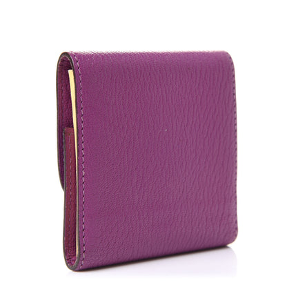 Hermes Chevre Mysore Post It Notepad Holder GM Cyclamen 3 of 7