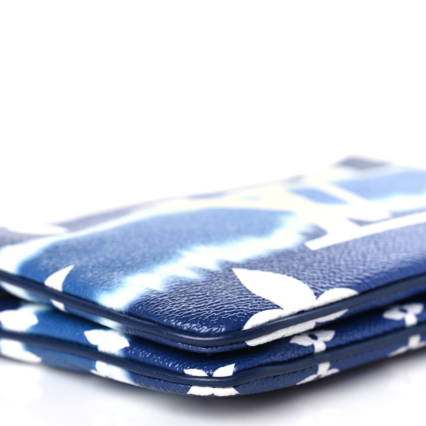 Monogram Giant Escale Double Zip Pochette Blue