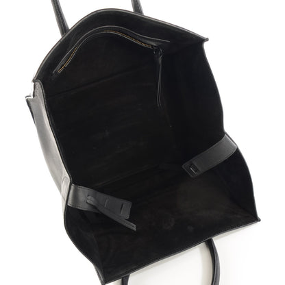 Celine Supple Calfskin Medium Phantom Luggage Black 5 of 16
