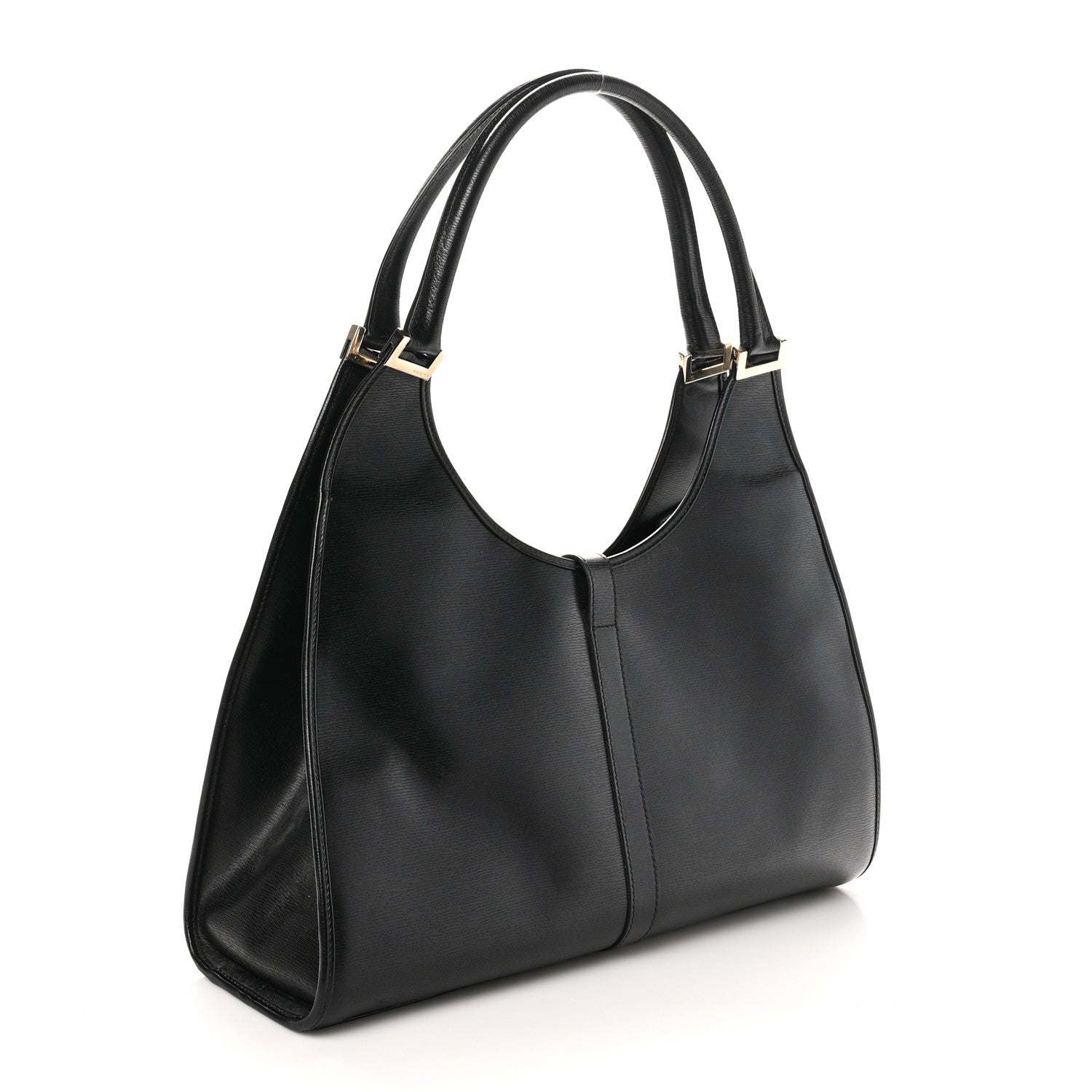 Gucci Calfskin Bardot Hobo Black 3 of 10