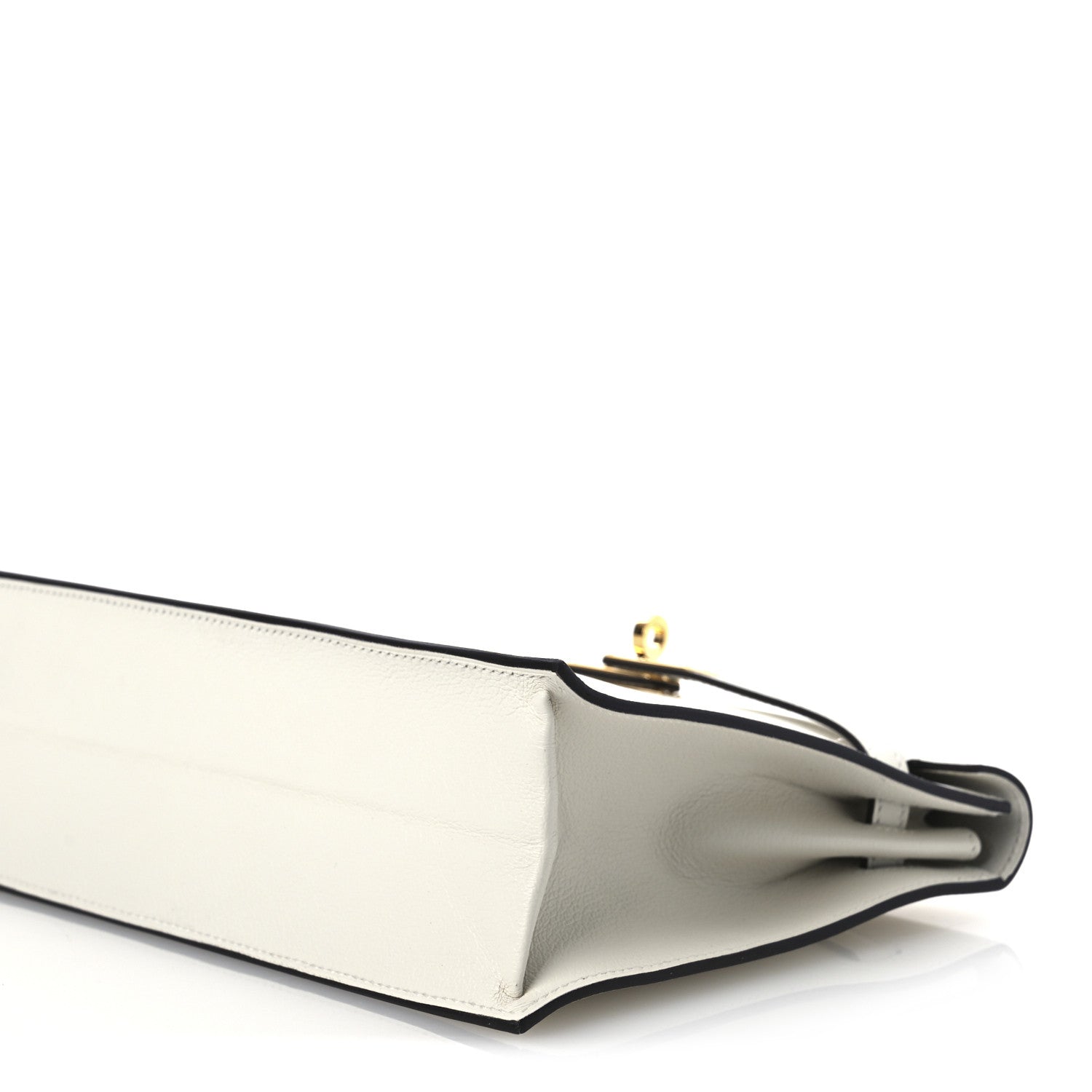 Hermes Evercolor Verso Kelly Danse II Belt Bag White Kraft 11 of 11