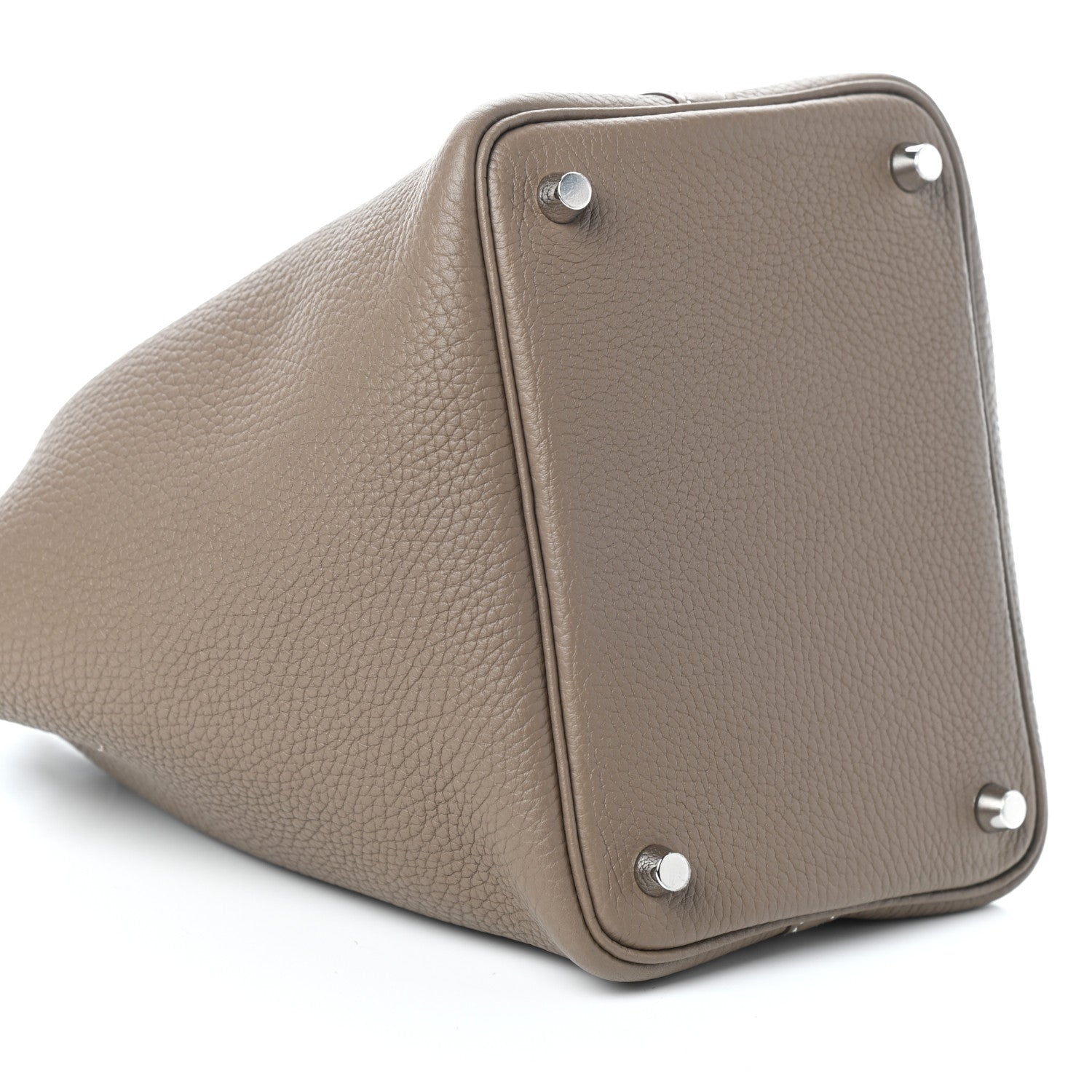 Hermes Taurillon Clemence Picotin Lock 18 PM Etoupe 9 of 10